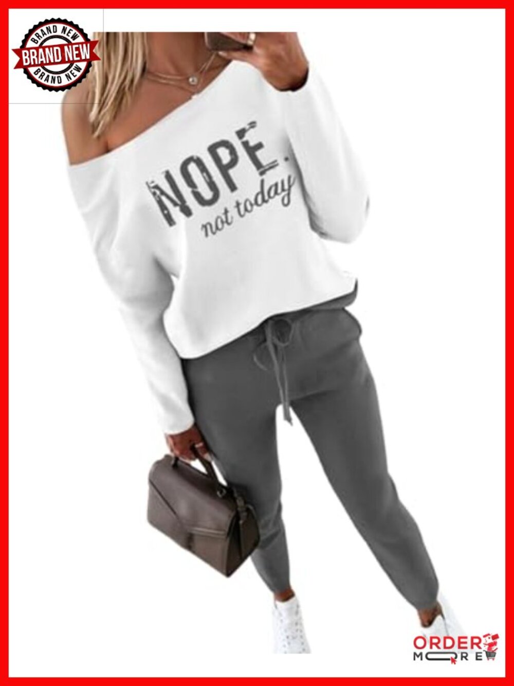 Women's 2 Piece Tracksuit Set Polyester Blend Long Sleeve Jogger Set